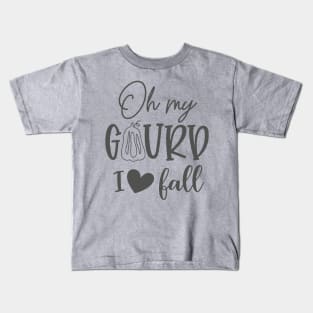 gourd fall t-shirt Kids T-Shirt